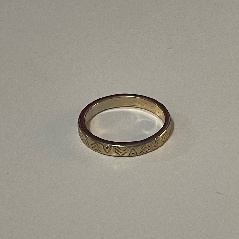 Gold Band Ring